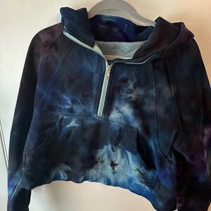 lululemon athletica Tie-Dye Hoodie - Blue and Purple